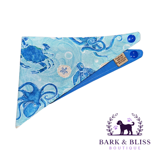 Octopus and Crabs Bandana