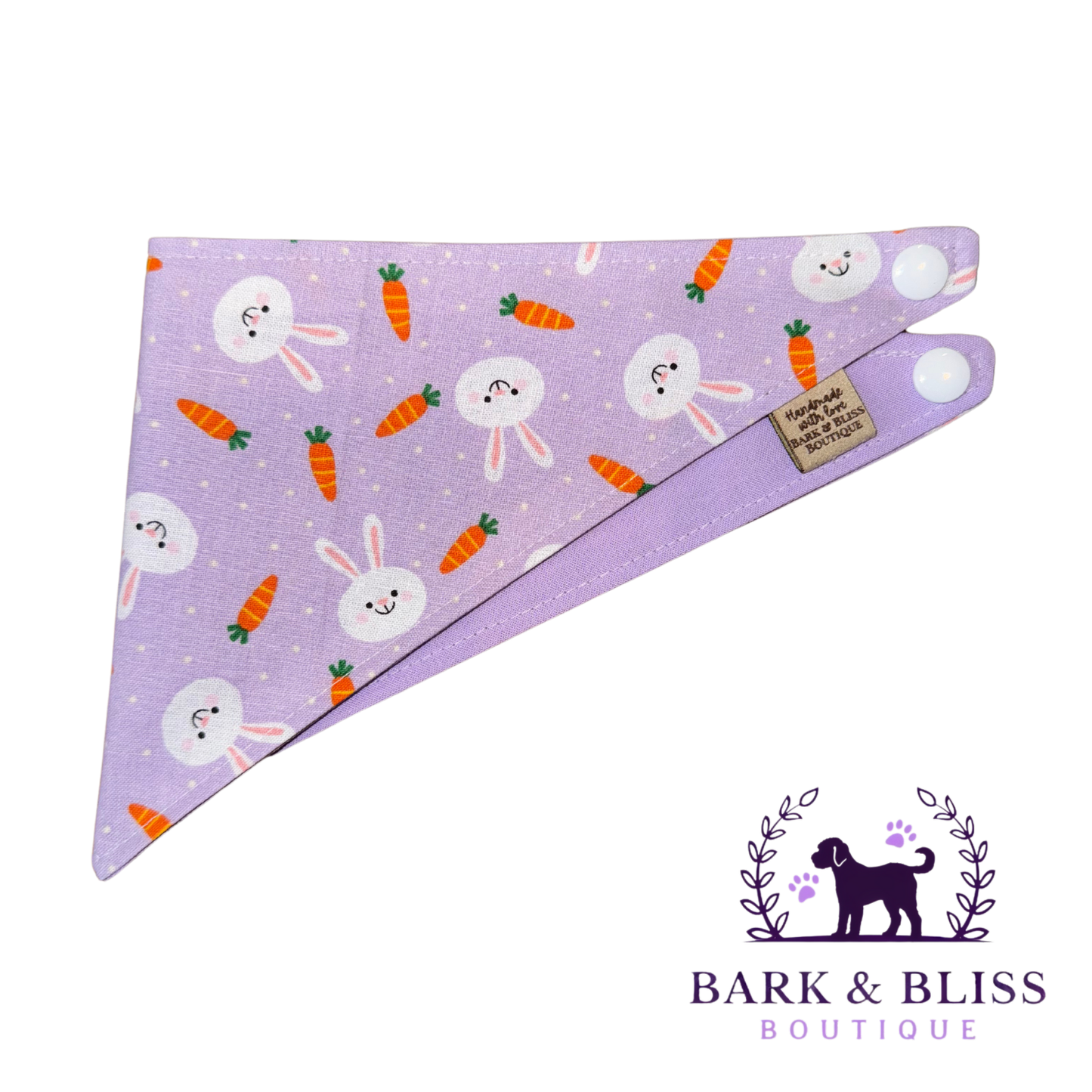 Bunnies and Carrots Bandana