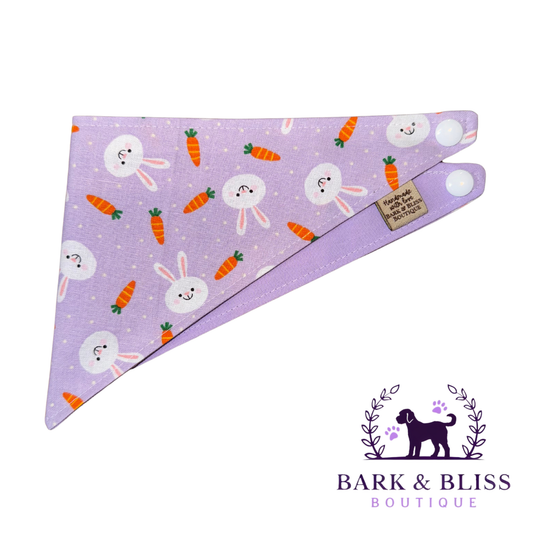 Bunnies and Carrots Bandana