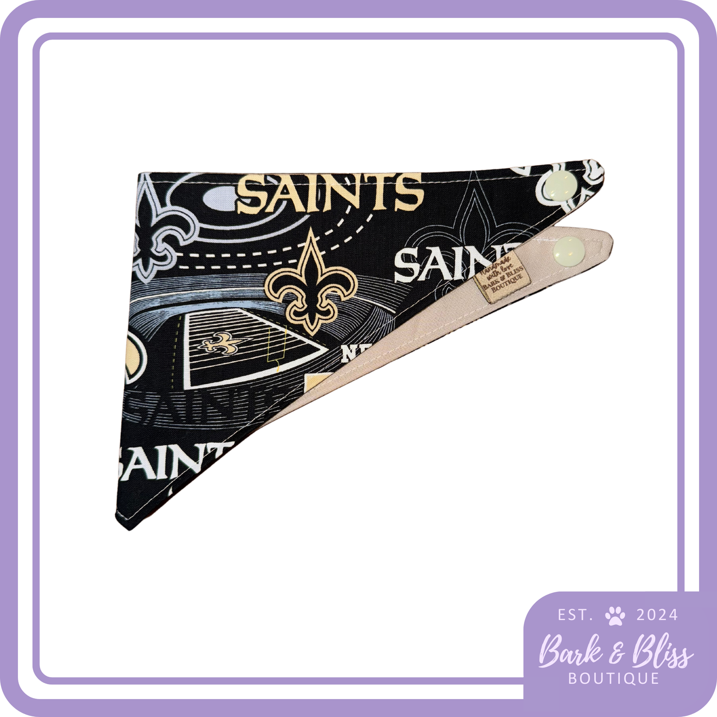 New Orleans Saints Bandana