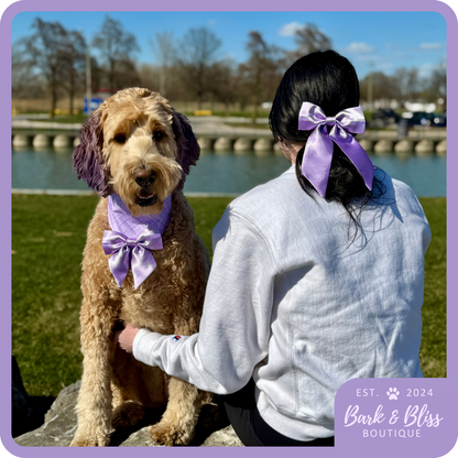JB X B&B Collab Lavender Bandana