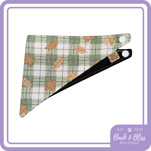 Green Flannel Bandana