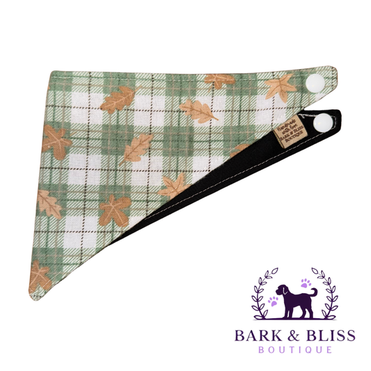 Green Flannel Bandana