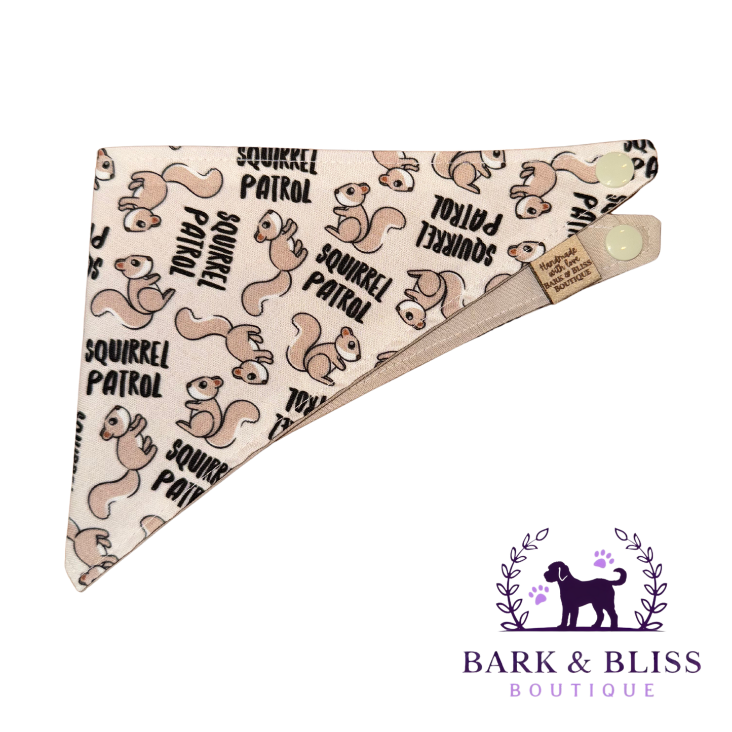 Squirrel Patrol Bandana