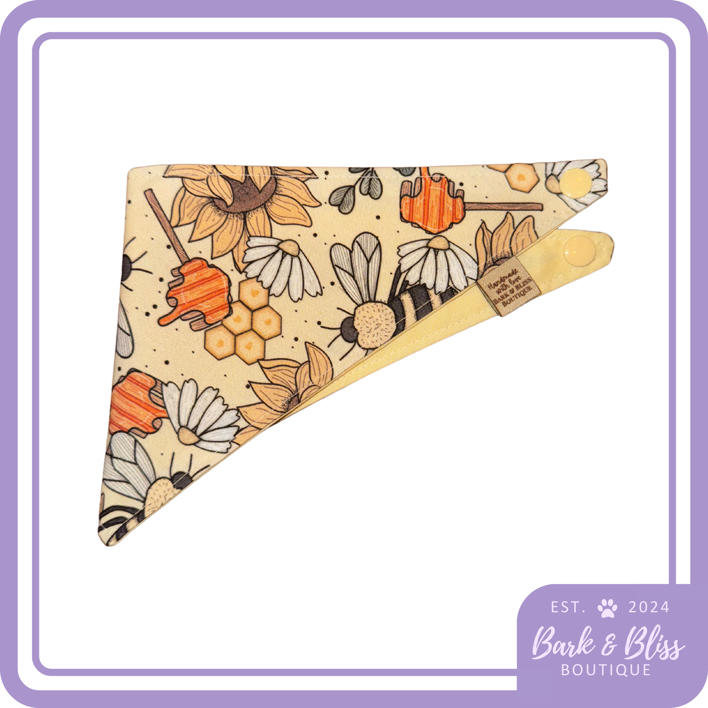 Honeybee Haven Bandana