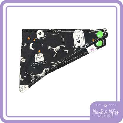 Skeleton Dogs Bandana