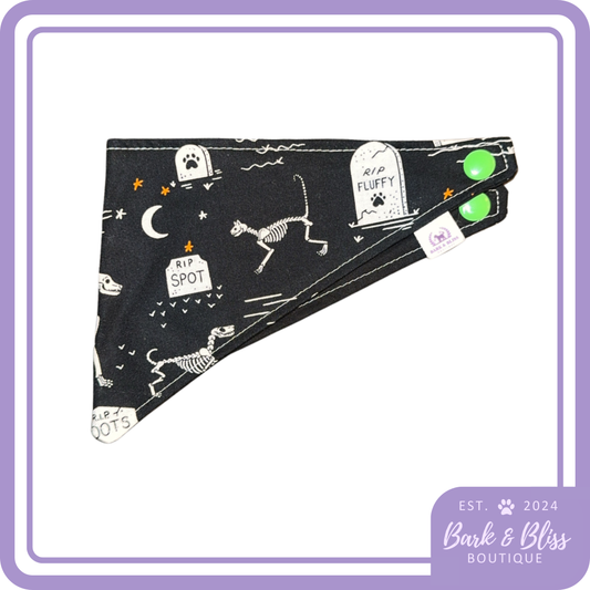 Skeleton Dogs Bandana