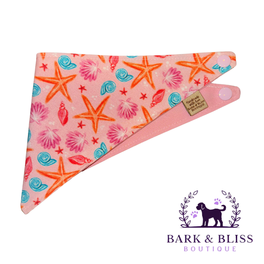Starfish and Shells Bandana