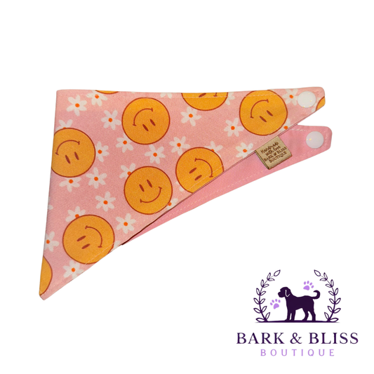 Smiles and Flowers Bandana