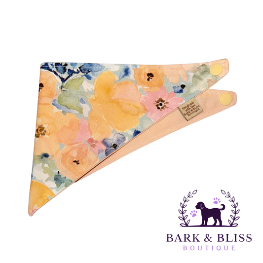 Watercolour Flowers Bandana