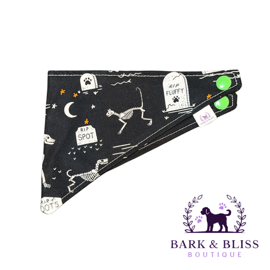 Skeleton Dogs Bandana