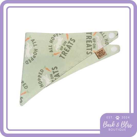 All Hopped Up On Treats Bandana