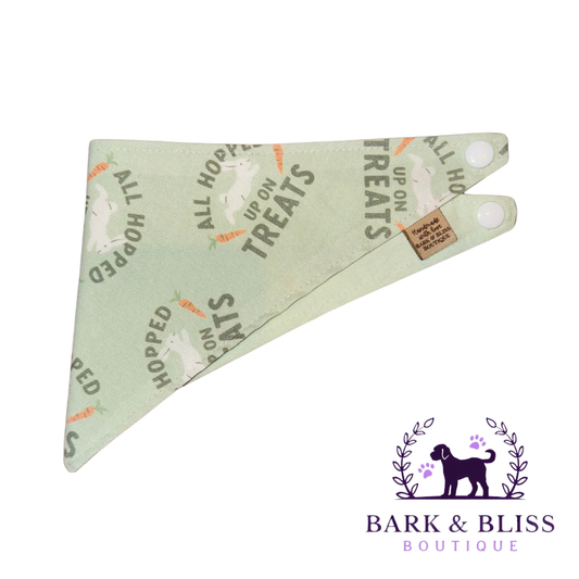 All Hopped Up On Treats Bandana
