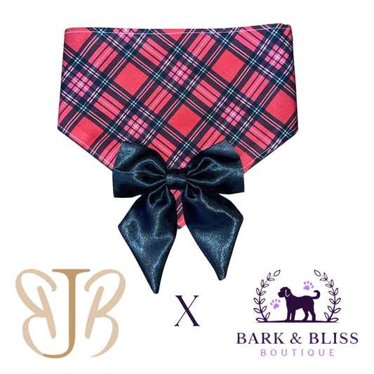 JB X B&B Collab Black Bandana