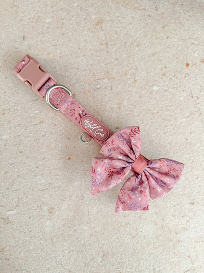 Dog Sailor Bow: Chiswick Rosewood