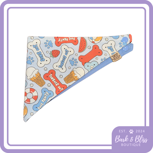 Pool Pawty Bandana