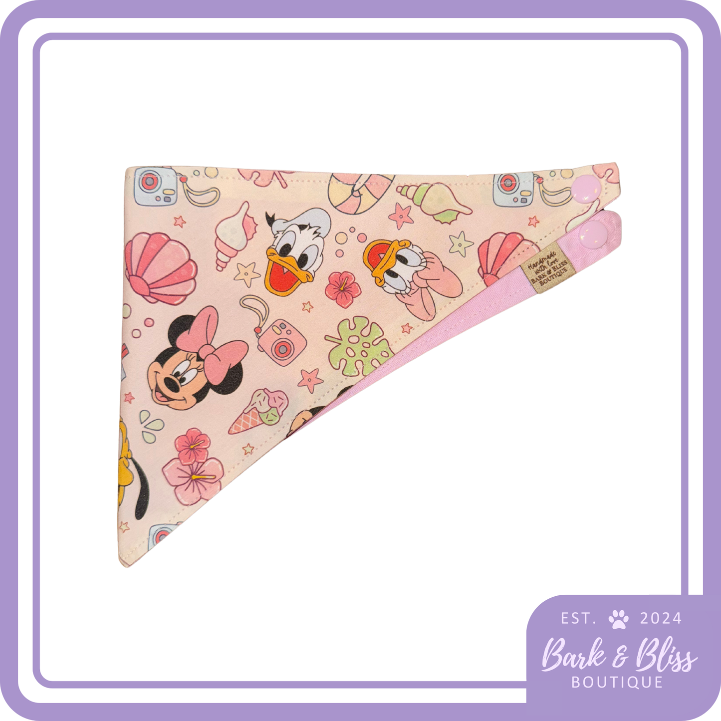 Minnie Mouse and Friends Bandana