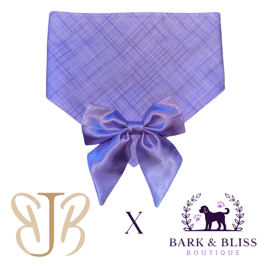 JB X B&B Collab Lavender Bandana