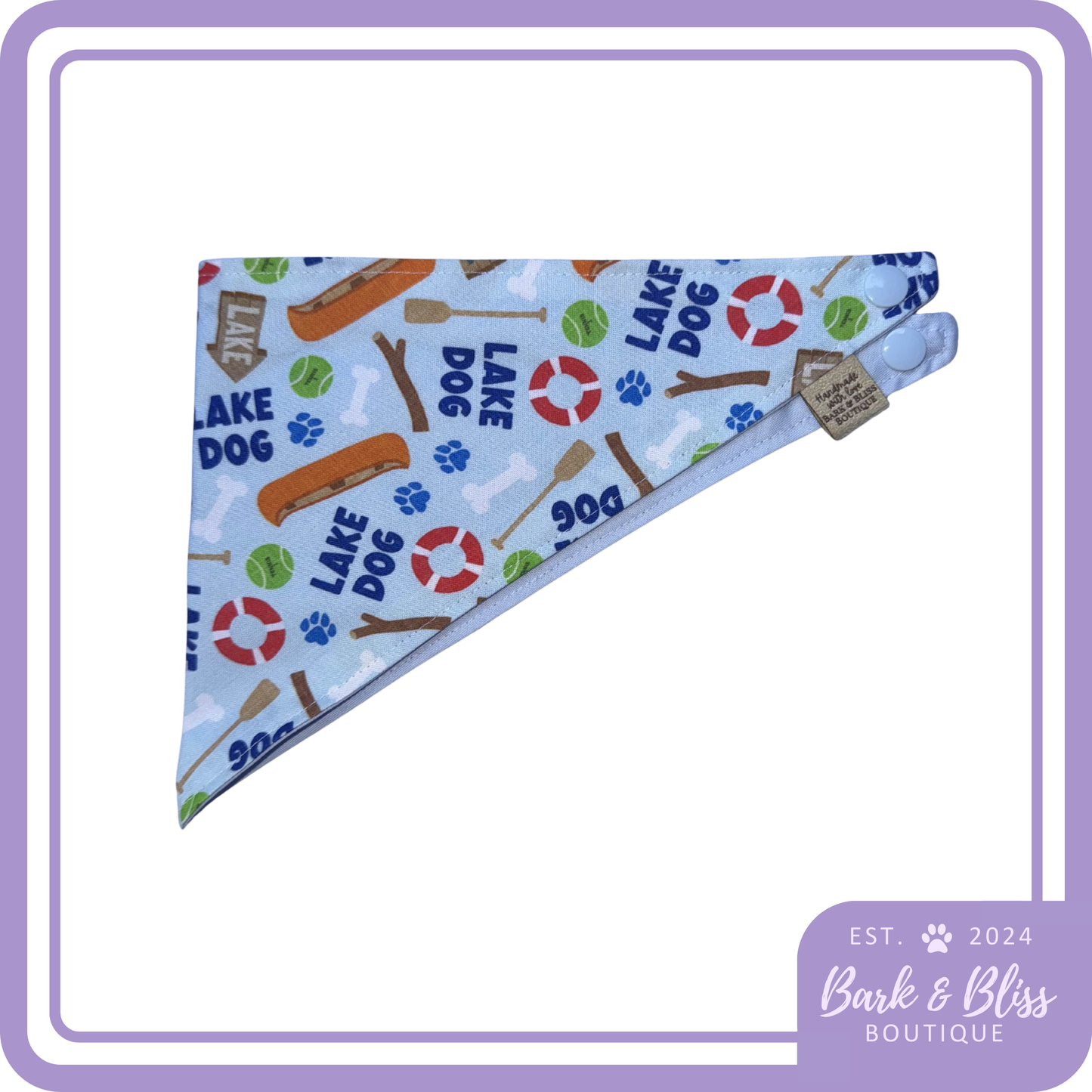 Lake Dog Bandana