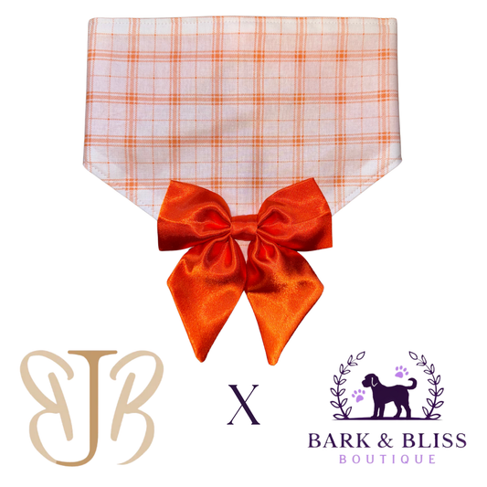 JB X B&B Collab Orange Bandana