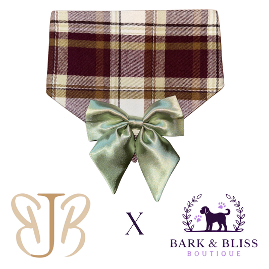 JB X B&B Collab Sage Green Bandana