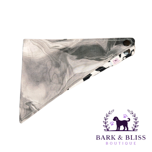 Black Marble Bandana