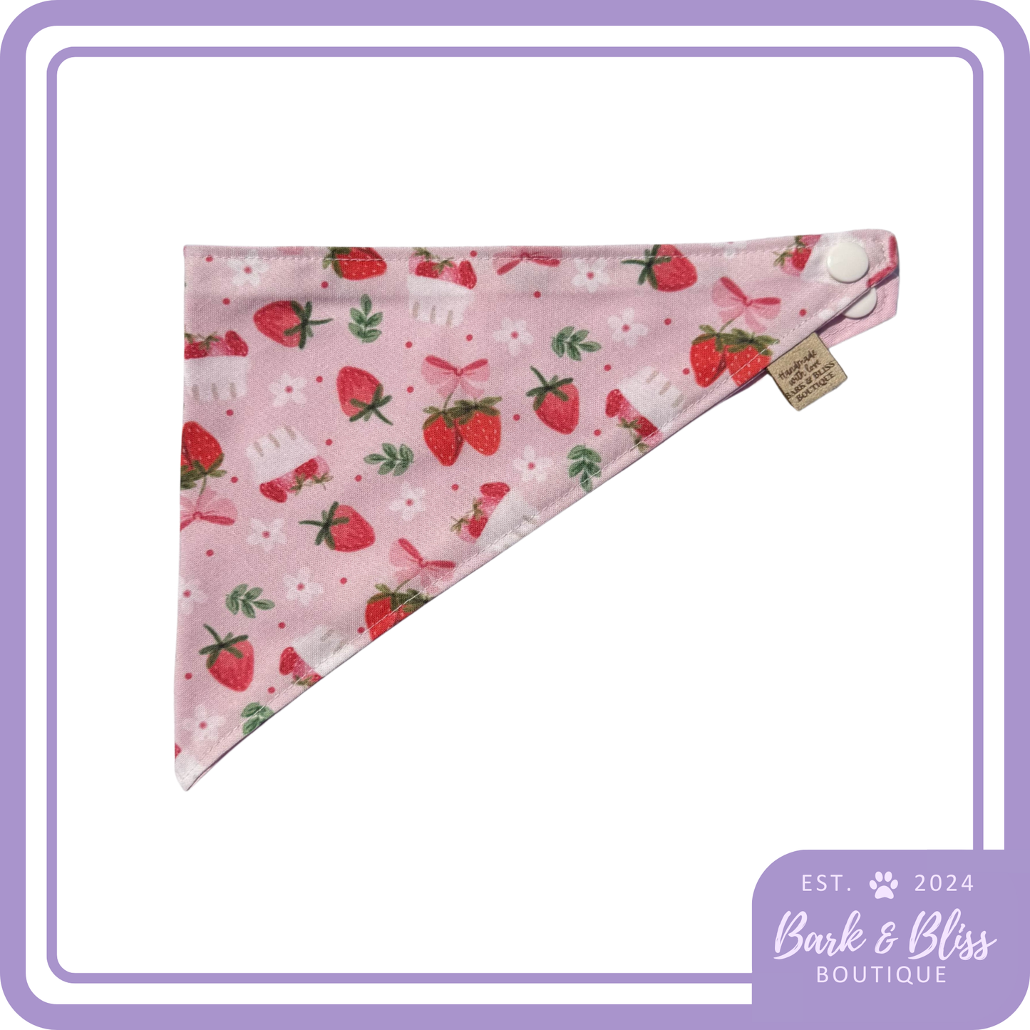 Strawberry Basket Bandana