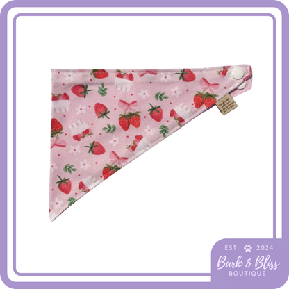 Strawberry Basket Bandana
