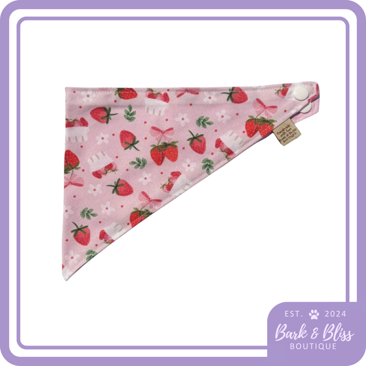 Strawberry Basket Bandana