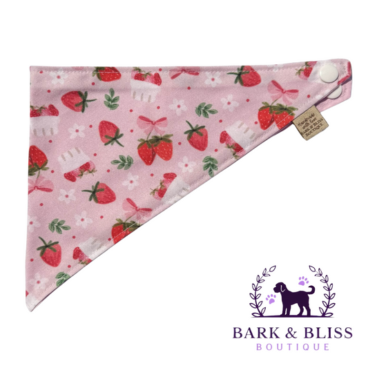 Strawberry Basket Bandana