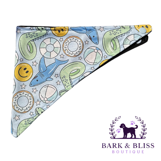 Blue Summer Cooling Bandana