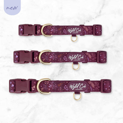 Adjustable Dog Collar: Chiswick Fig