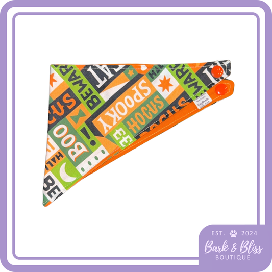 Halloween Sayings Bandana