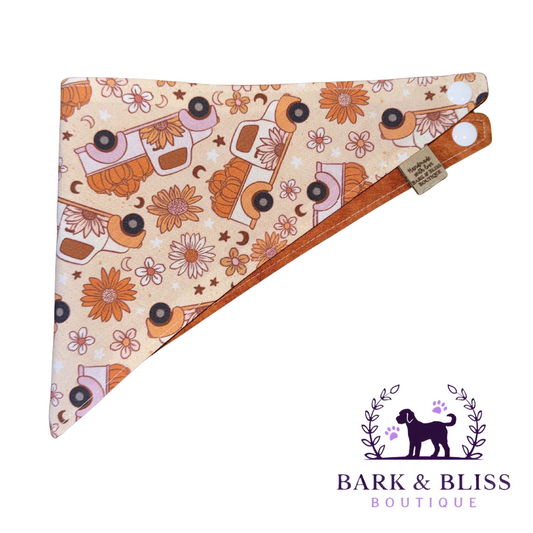Pumpkin Truck Bandana