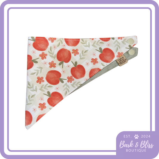 Apples and Flowers Bandana