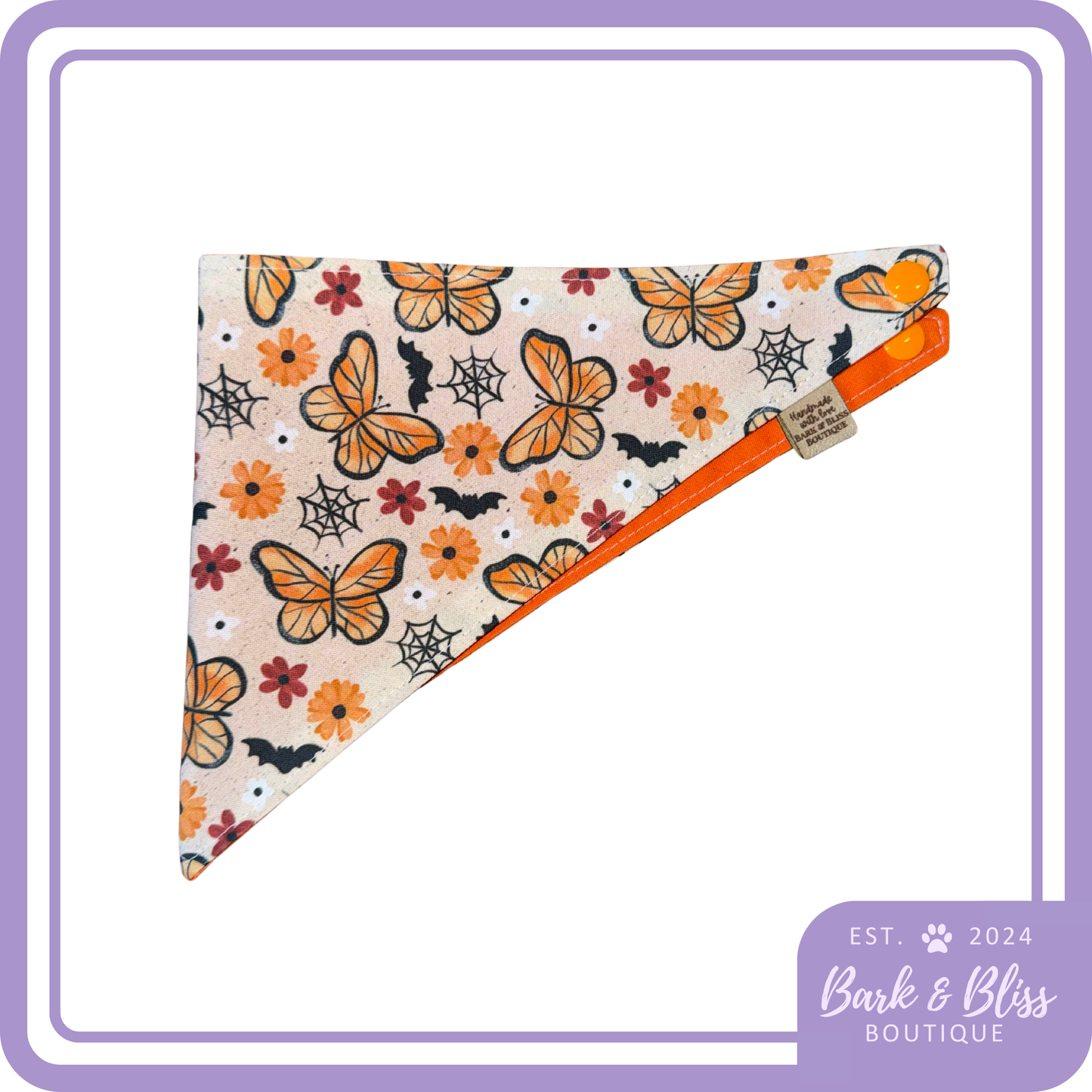 Butterflies and Bats Bandana
