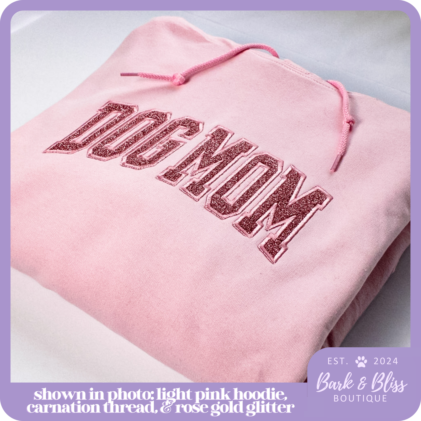 Dog Mom Embroidered Sweater