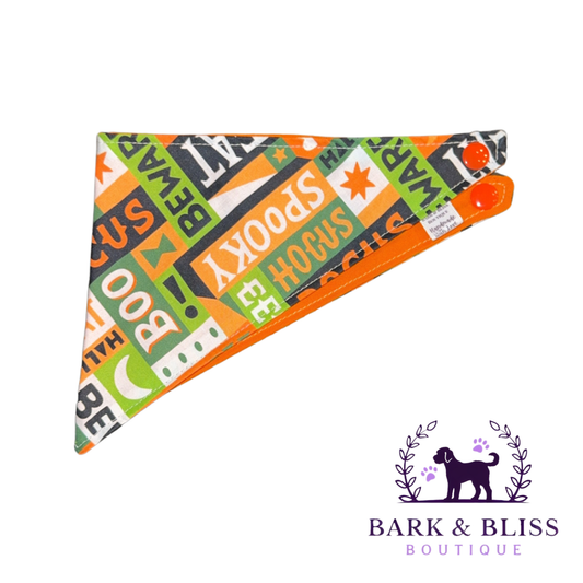 Halloween Sayings Bandana