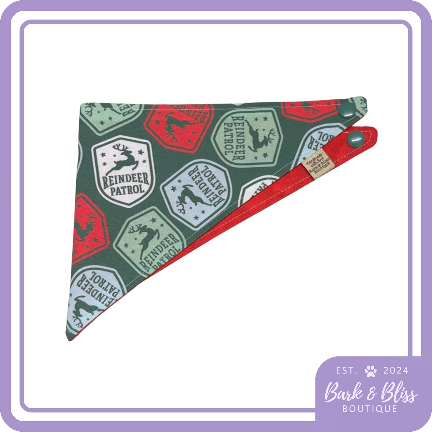 Reindeer Patrol Bandana