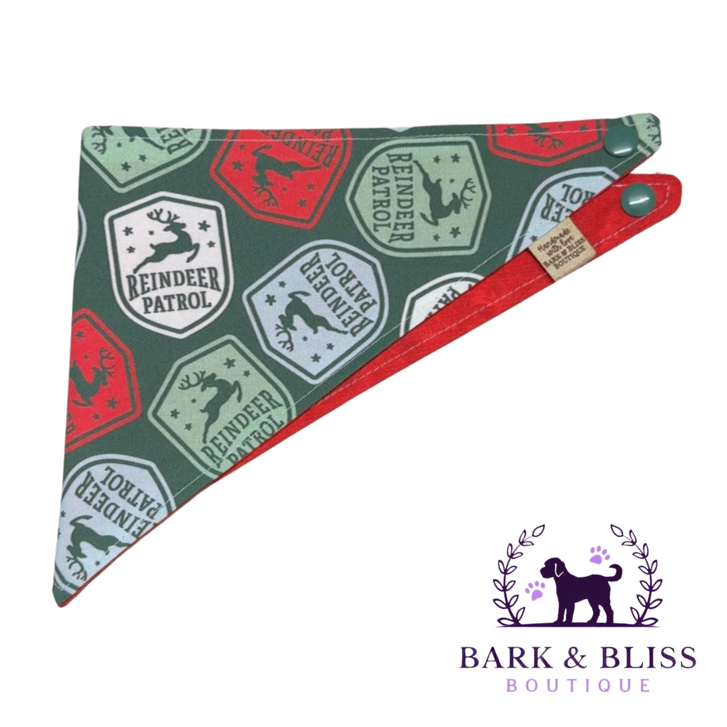 Reindeer Patrol Bandana