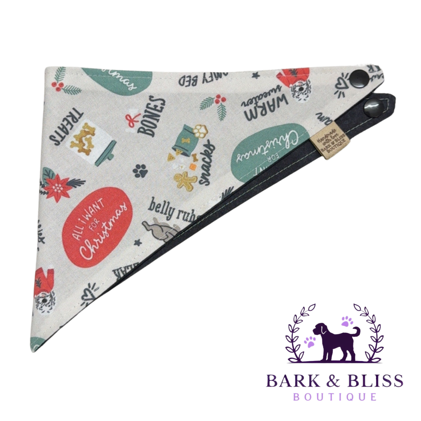 All I Want For Christmas Bandana