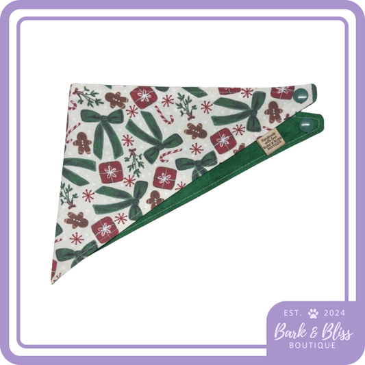 Christmas Bows Bandana