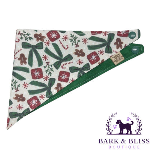 Christmas Bows Bandana