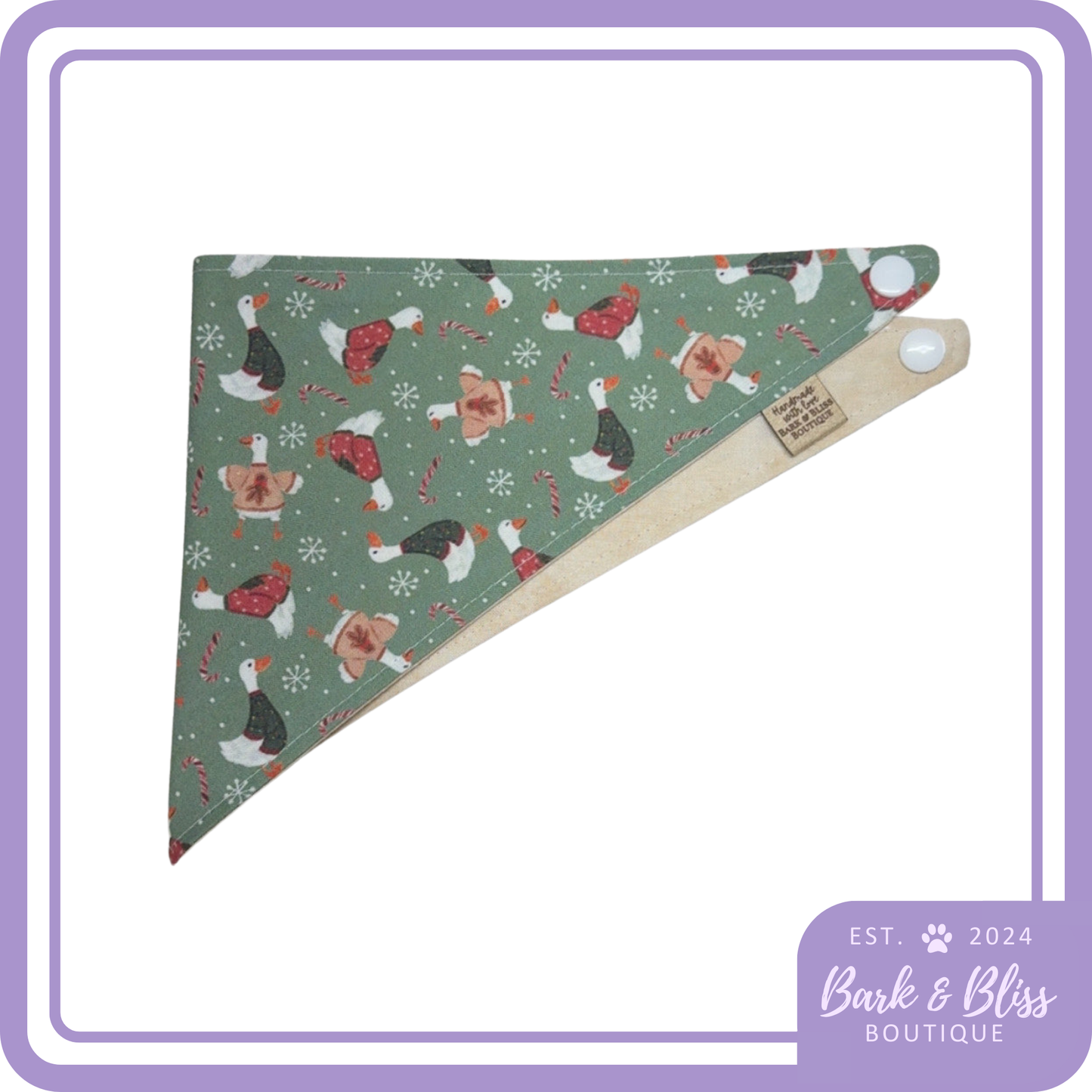 Christmas Goose Bandana