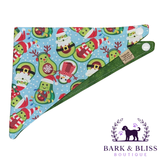 Christmas Avocados Bandana