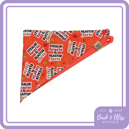 Stealin' Hearts & Blastin' Farts Bandana