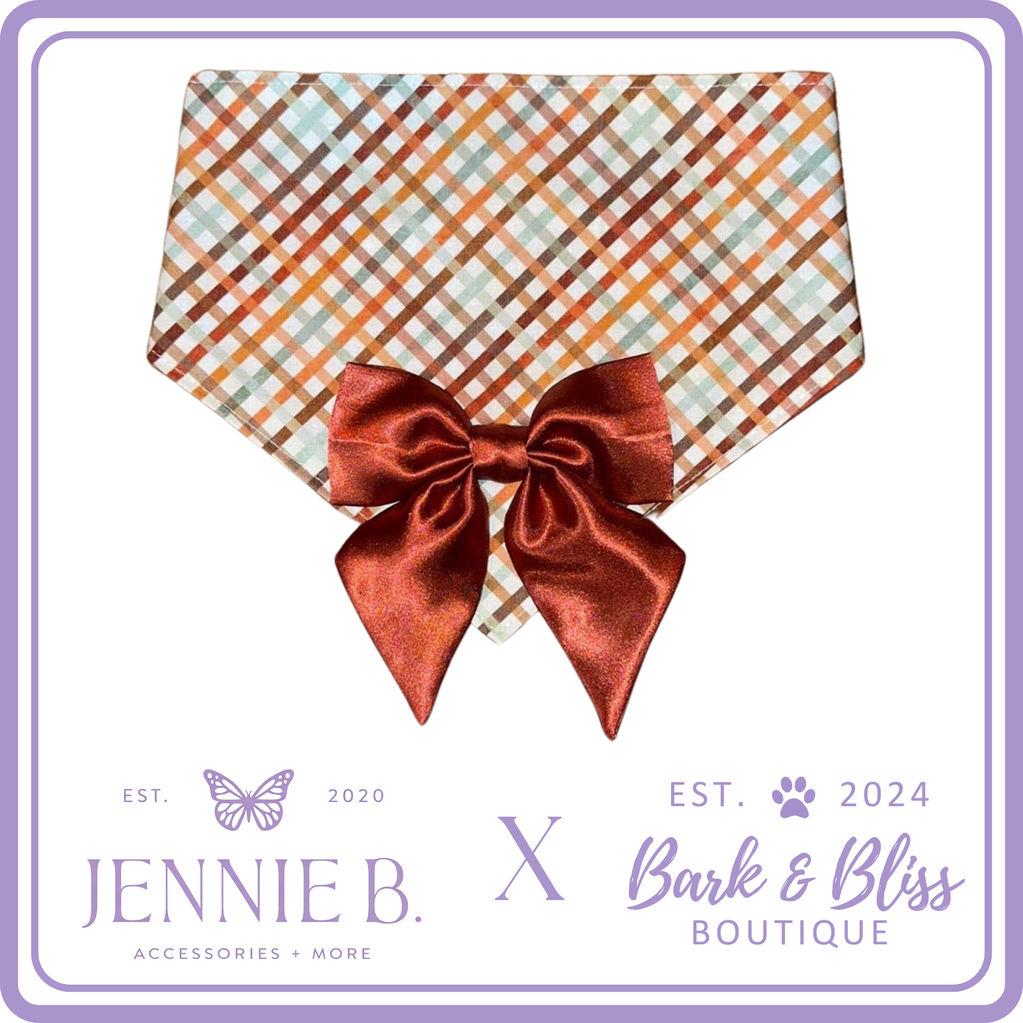 JB X B&B Collab Amber Bandana