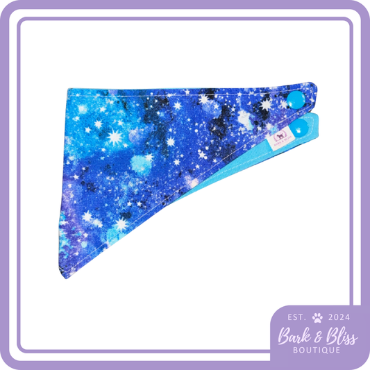 Blue Galaxy Bandana