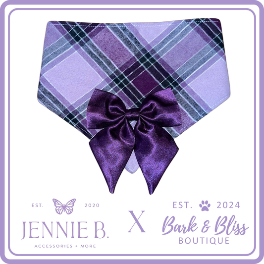 JB X B&B Collab Plum Bandana
