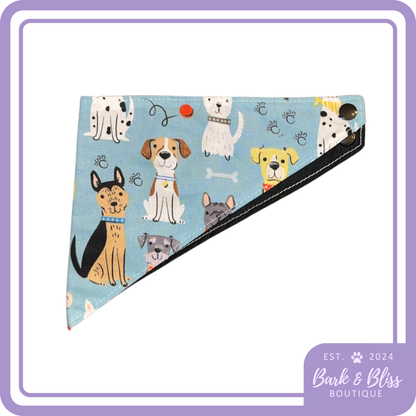 Blue Dog Bandana